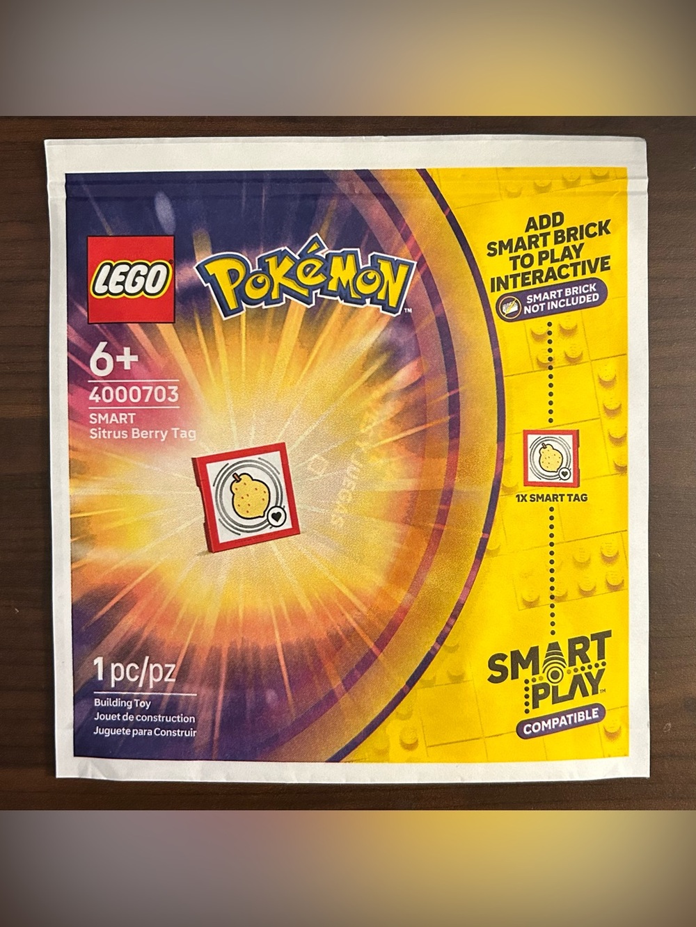 LEGO Pokémon SMART Play SMART Sitrus Berry Tag